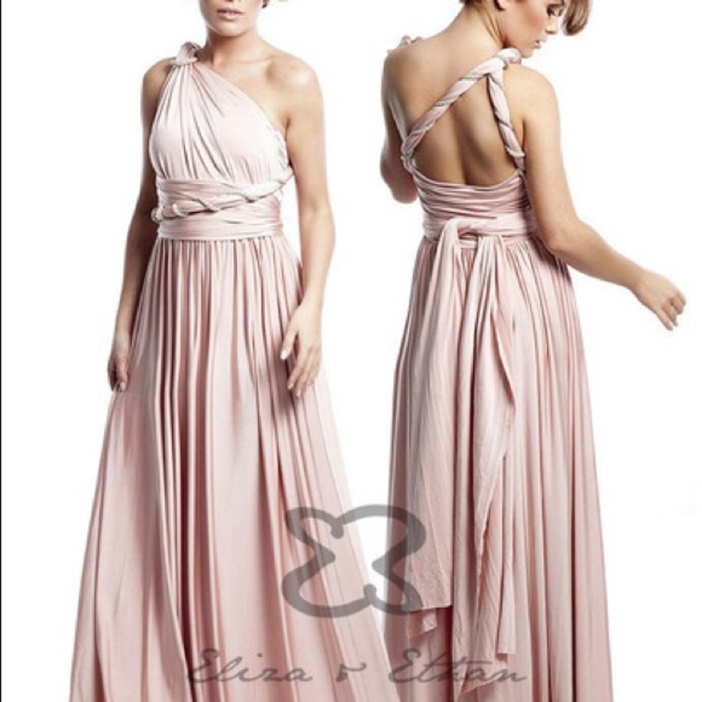 ELIZA & ETHAN MILTI-WRAP DRESS
